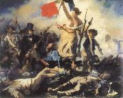 Eugene Delacroix liberty leading the people USA oil painting reproduction